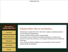 Tablet Screenshot of dolce-vita.com.ar